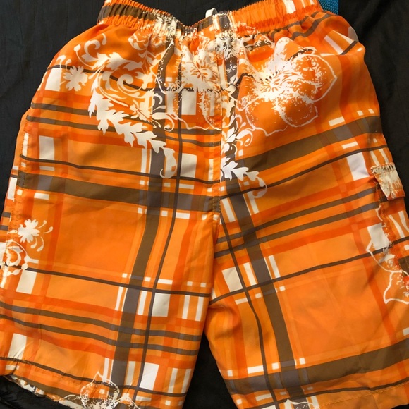 ☠️5/$20 ☠️RS SURF | BOYS LINED SWIM TRUNKS SZ 8 - Picture 4 of 8